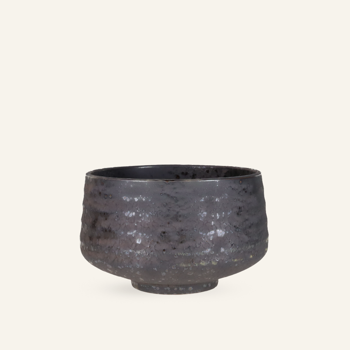 Minoyaki "Kinkessho" fine earthenware matcha bowl