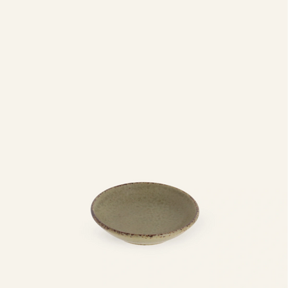 Coupelle en porcelaine verte "Irabo"
