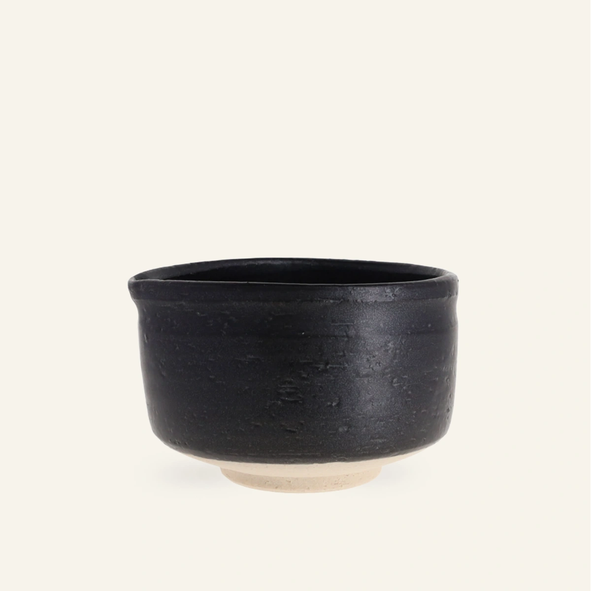 Bol à matcha avec bec verseur en grès "Katakuchi"