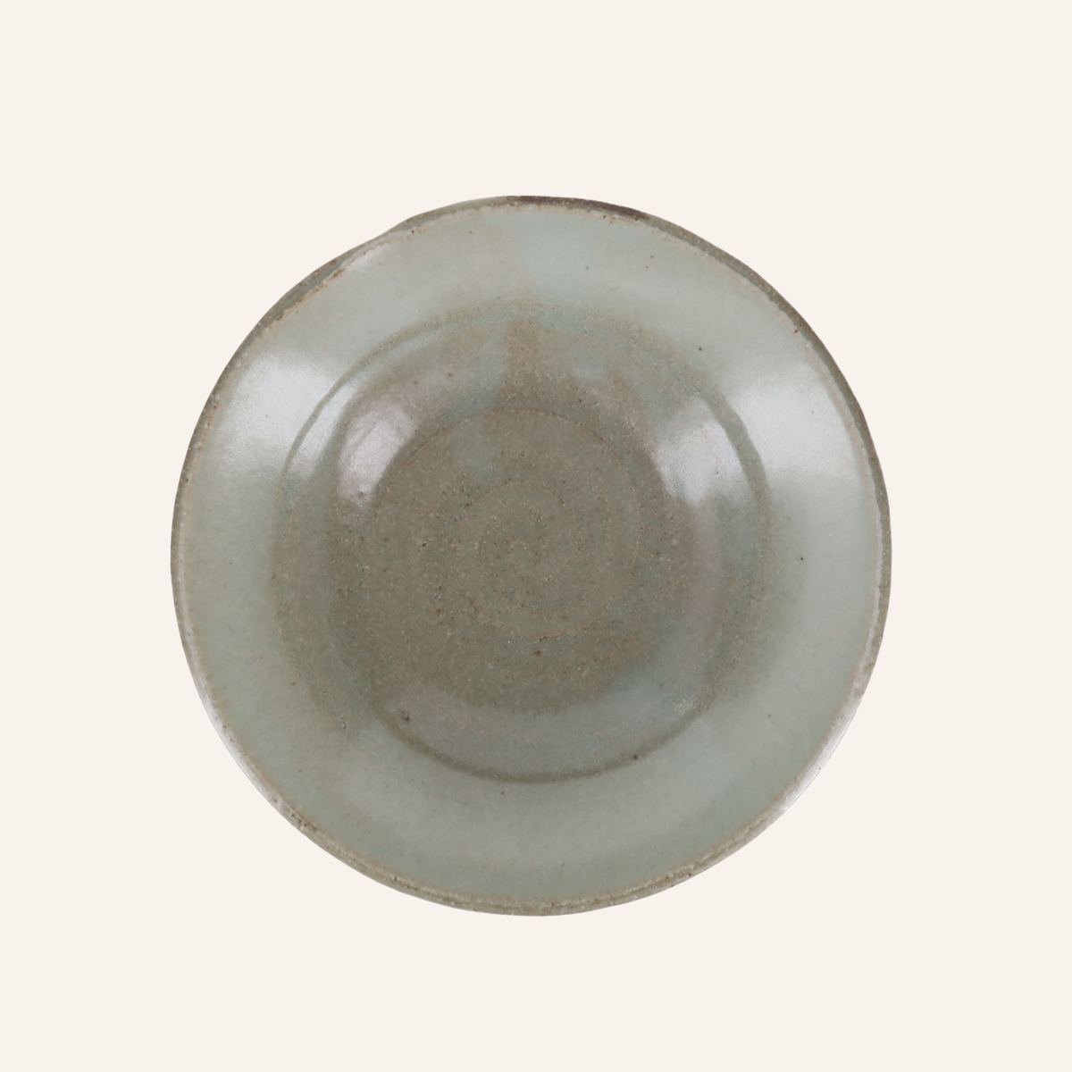 Minoyaki "tsuchi" fine earthenware plate