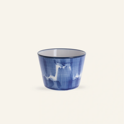 Bol en porcelaine bleu "Haké"