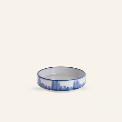 Coupelle en porcelaine bleue "Haké"