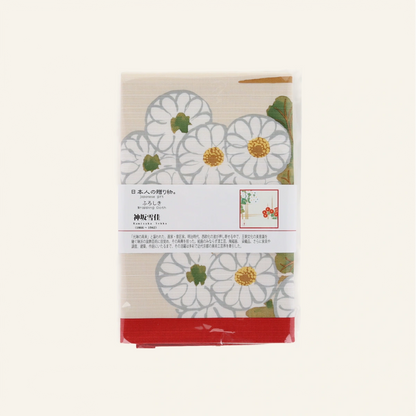 Cotton Furoshiki "Chrysanthemums" by Sekka Kamisaka
