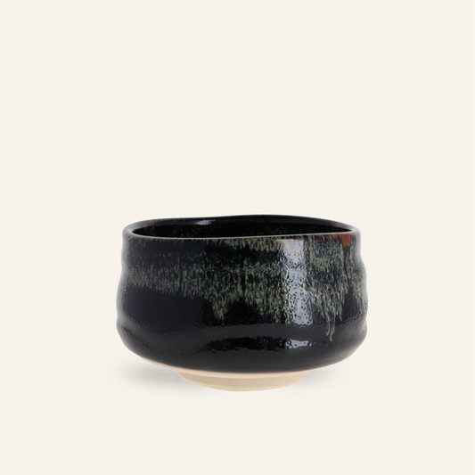 Bol à matcha faïence fine Minoyaki "Yogiri"