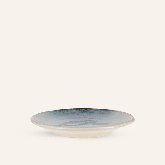 Assiette faïence fine Minoyaki "aosabi"