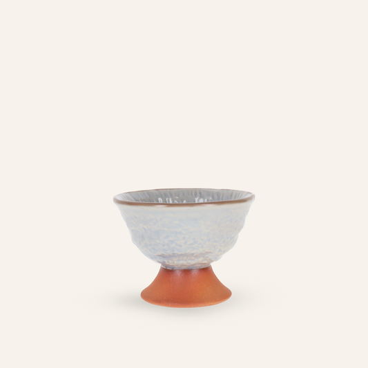 Minoyaki "takadai" ceramic dessert bowl