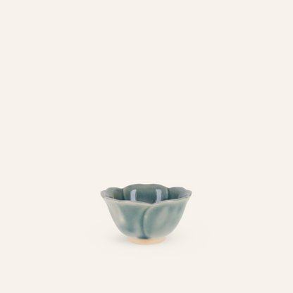 Bol à amuse bouche fleur céramique Setoyaki