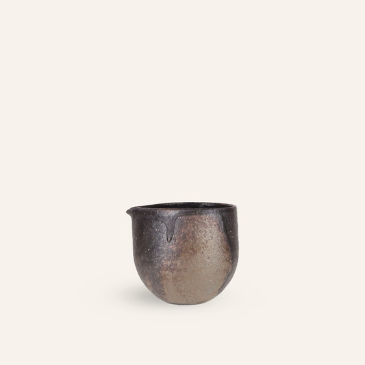 Carafe à saké céramique Shigarakiyaki "yayoi"