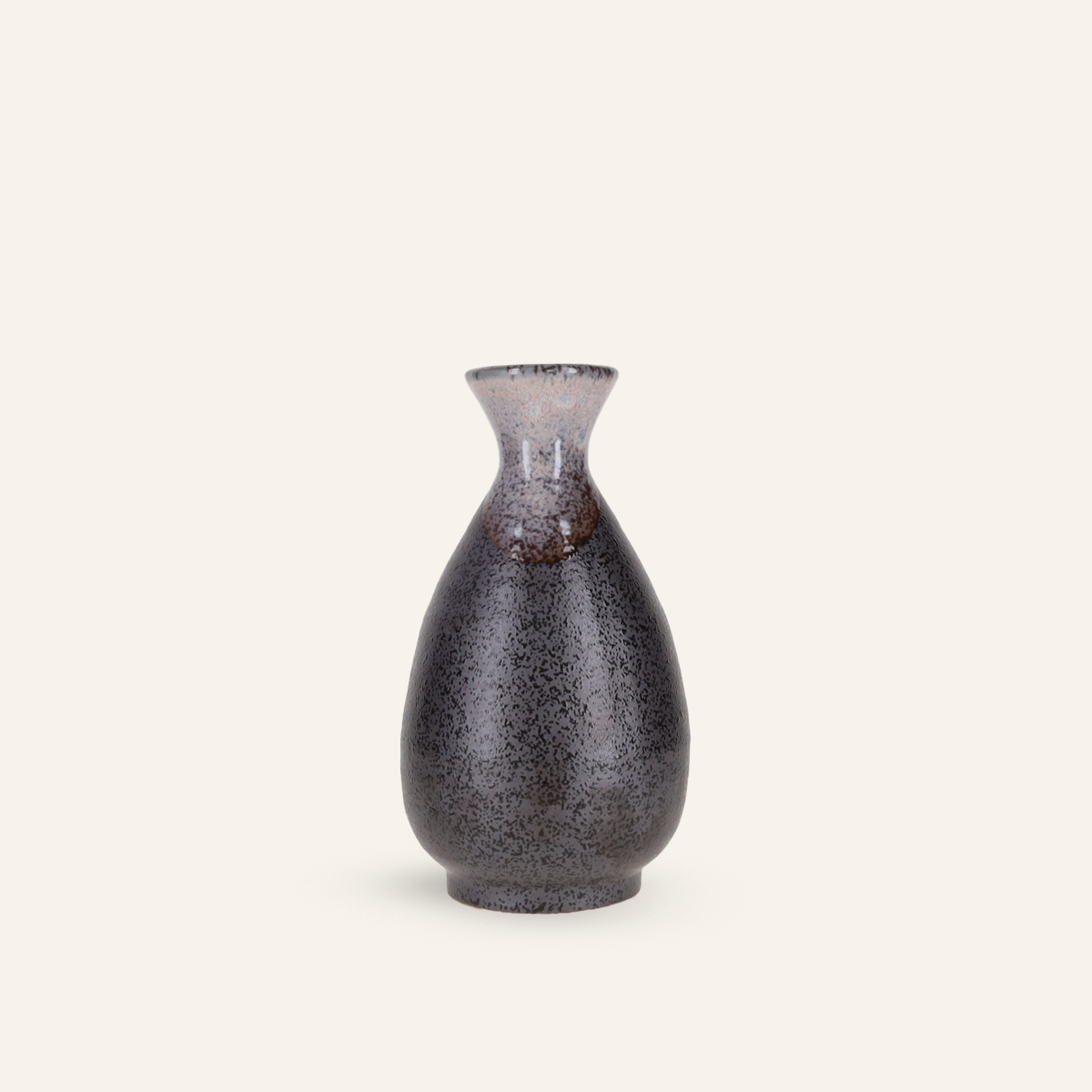Carafe à saké Tokkuri faïence fine Minoyaki "Sakura"