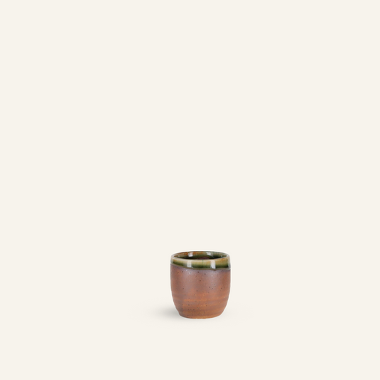 Minoyaki "dakuryuu" fine earthenware sake cup
