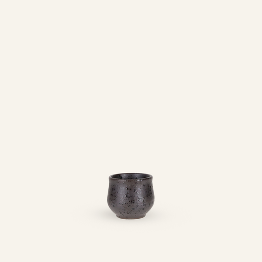 Minoyaki "hoshizora" fine earthenware sake cup