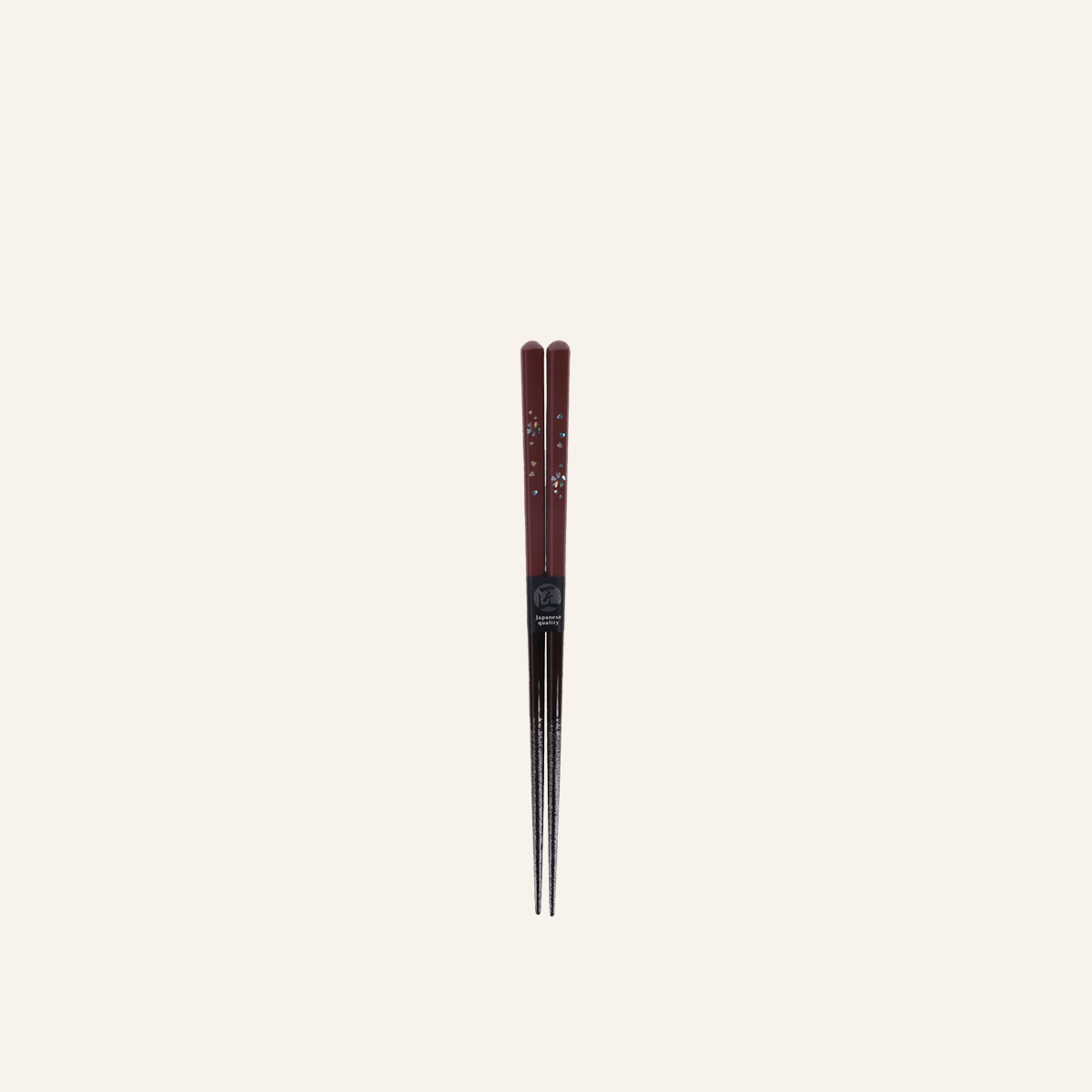 Wakasanuri lacquered wooden chopsticks