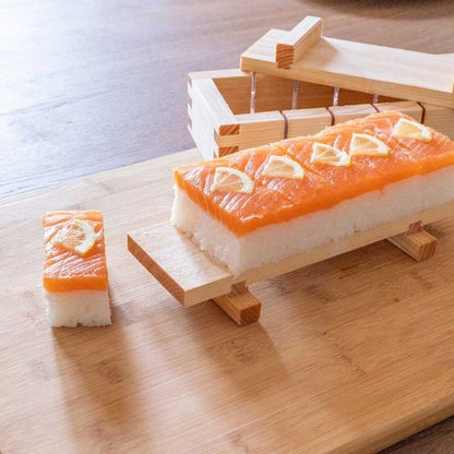 Presse a oshizushi en cyprès Hinoki (5 sushis)