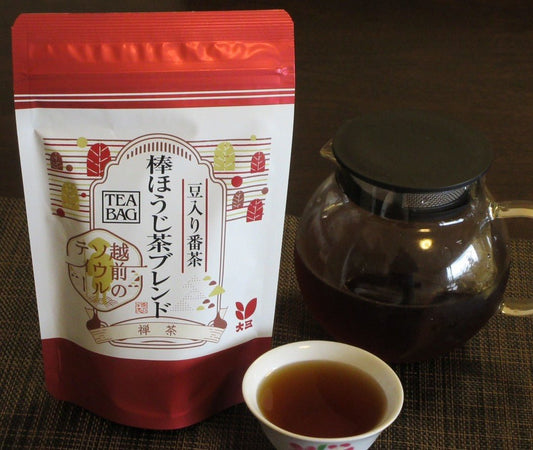Thé Genmaicha "Ichihomaré" aux grains de soja torréfiés (3g x 16 sachets)