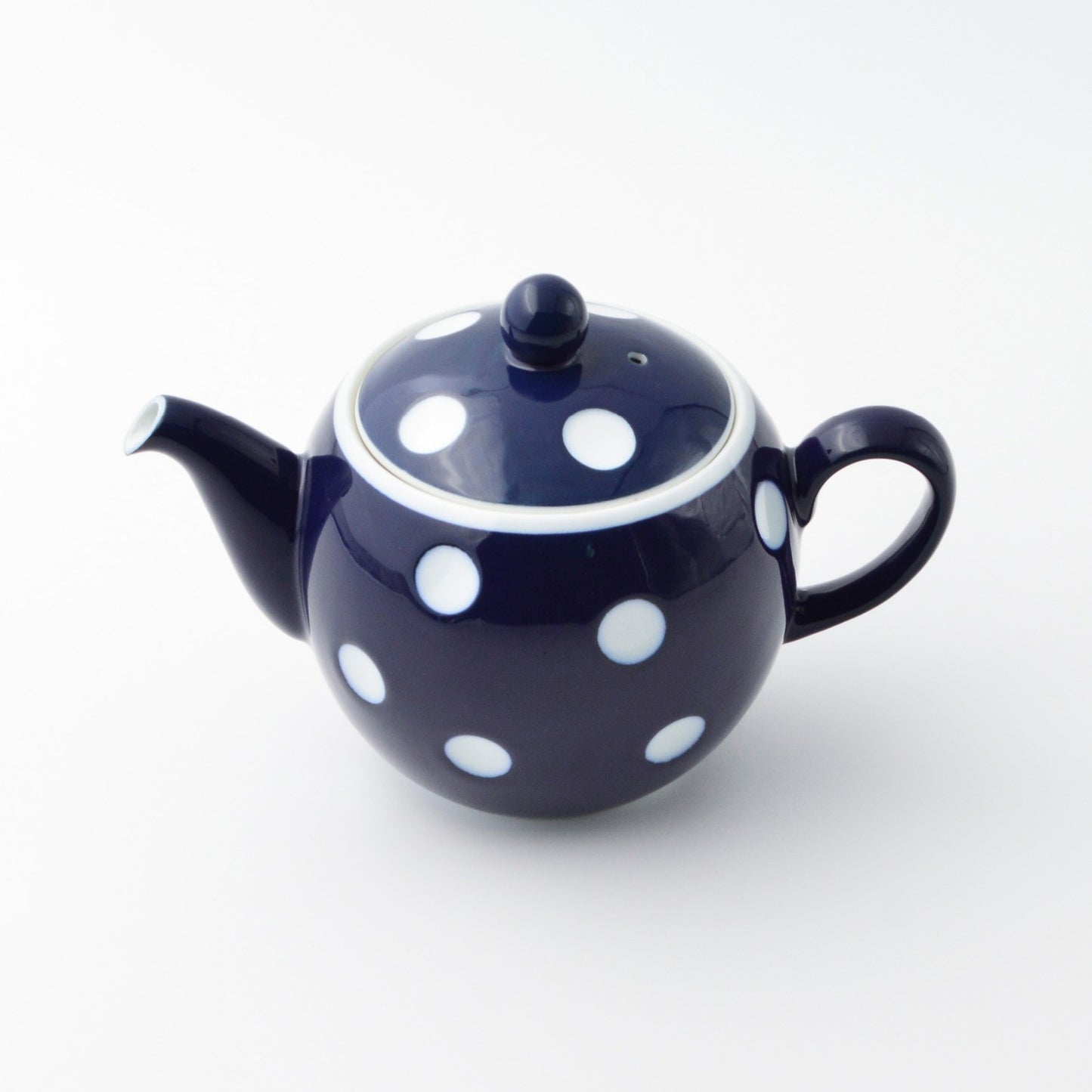 Théière bleue en porcelaine Aritayaki "Negaposi" 400ml